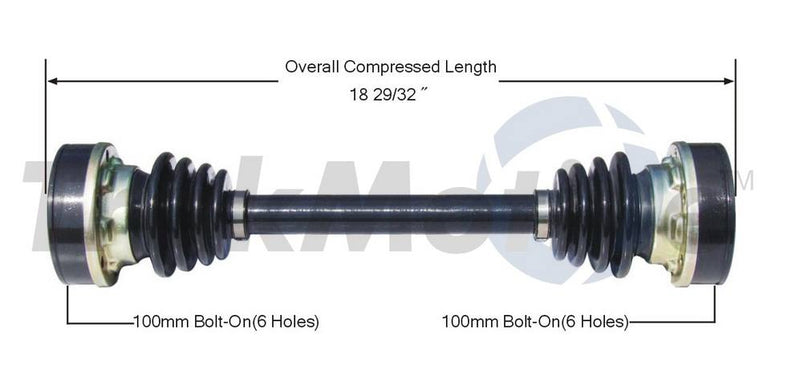 CV Axle Shaft – Rear