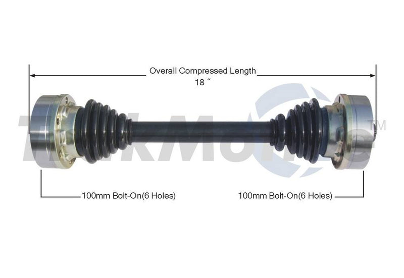 CV Axle Shaft – Rear Driver Side – Aftermarket VW8064