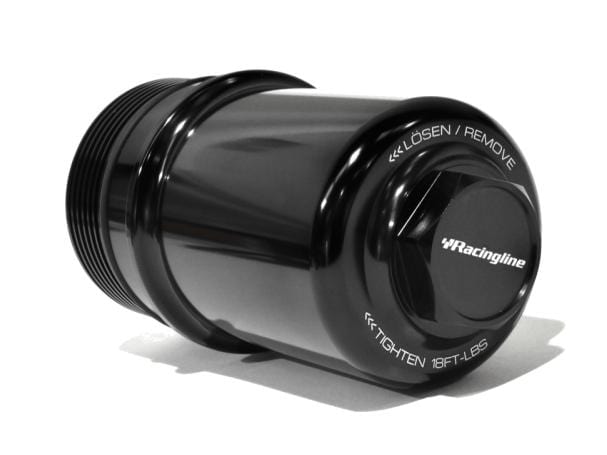 Racingline Billet Oil Filter Housing - VW/Audi / Mk7 / Mk7.5 / Mk8 / 8V / GTI / Golf R / S3