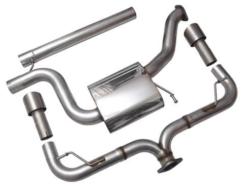 Racingline Golf Mk7 GTI "Cup Edition" Rear Exhaust System (Cat-back)
