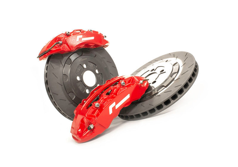 RacingLine Stage 2 Evo Big Brake Kit 330mm 4 Pot / Polo 6R / 6C, Ibiza 6J, Audi S1 / RED