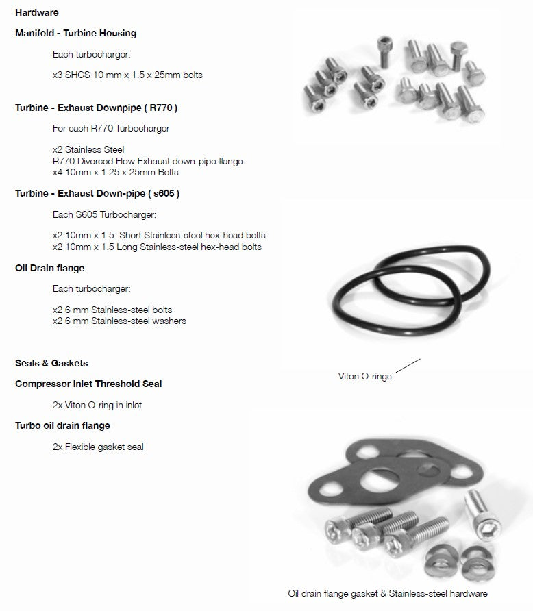 TiALSport Audi B5 S4 Alpha Kit Service Parts-Multiple Options