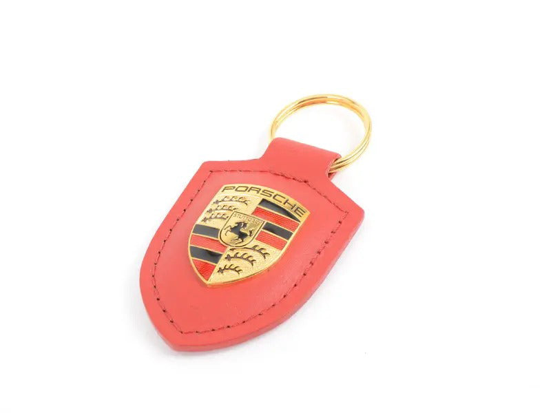 Red Crested Key Fob