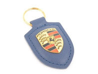 Dark Blue Crested Key Fob