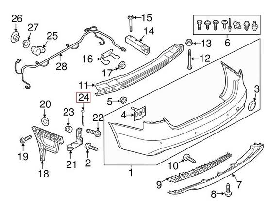 Bumper Guide Pin – Rear