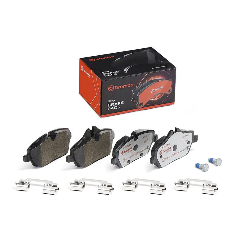 BREMBO XTRA Low-Met Front Disc Brake Pad Set - P06034X