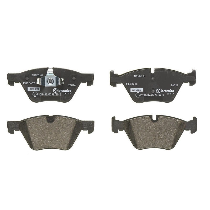 BREMBO XTRA Low-Met Front Disc Brake Pad Set - P06040X