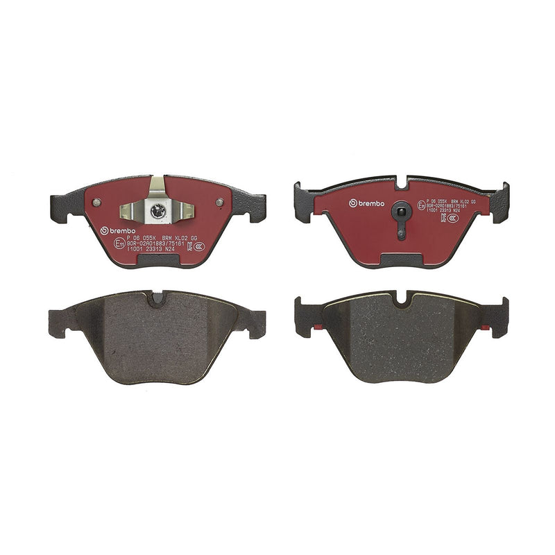 BREMBO XTRA Low-Met Front Disc Brake Pad Set - P06055X