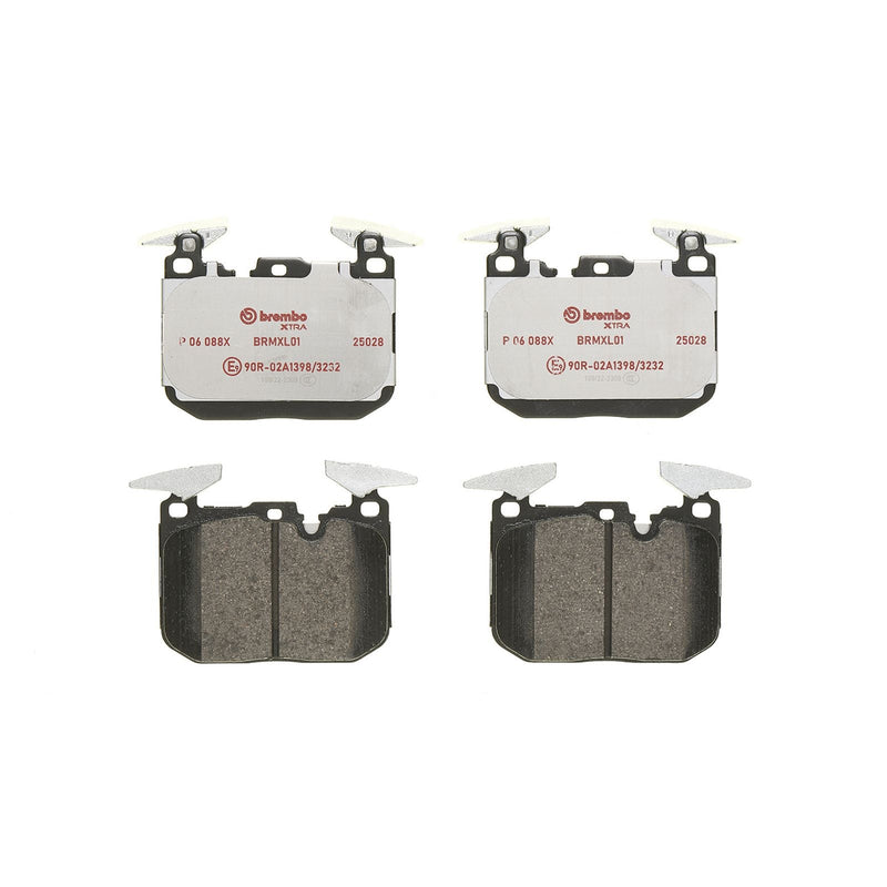 BREMBO XTRA Low-Met Front Disc Brake Pad Set - P06088X