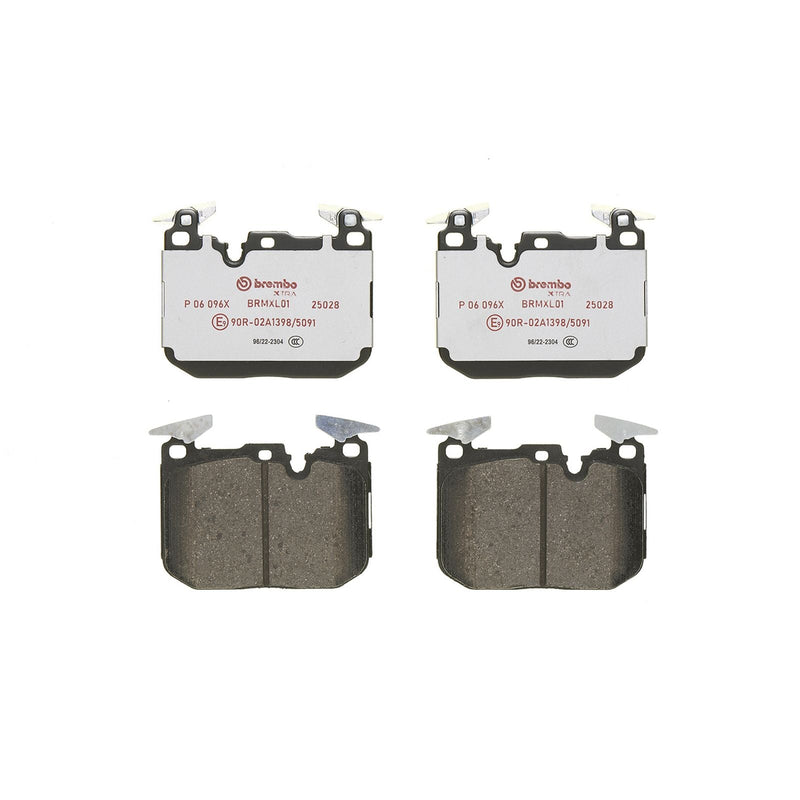 BREMBO XTRA Low-Met Front Disc Brake Pad Set - P06096X