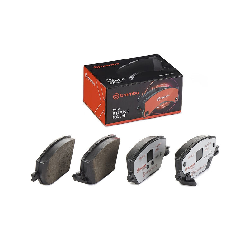 BREMBO XTRA Low-Met Front Disc Brake Pad Set - P23164X