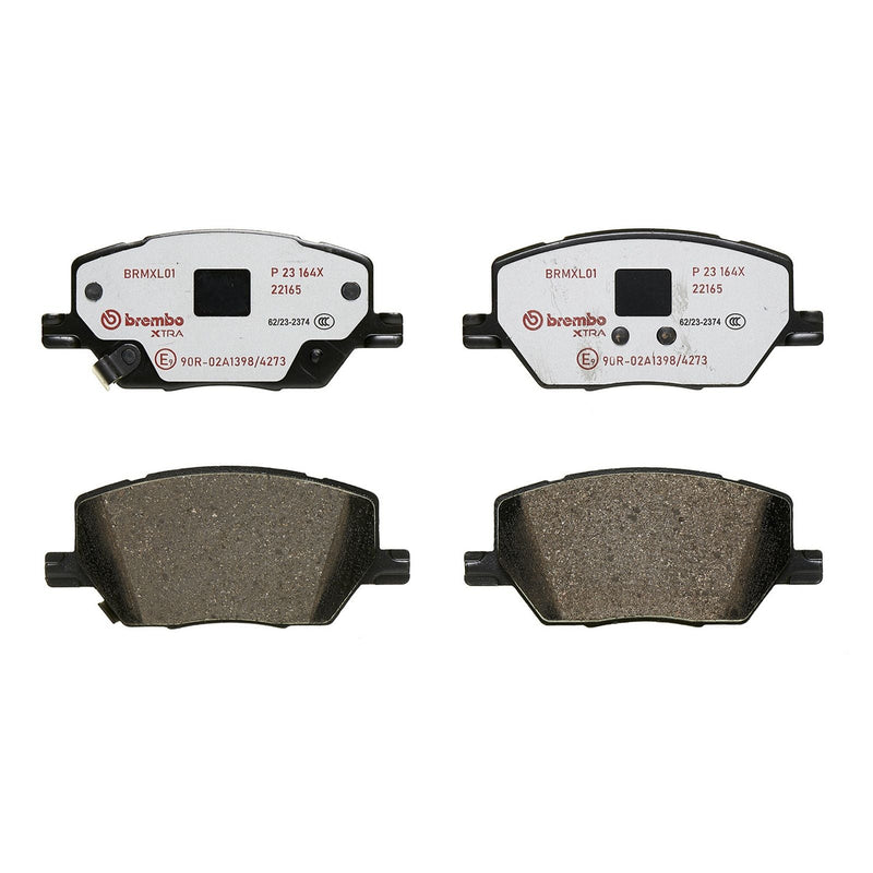 BREMBO XTRA Low-Met Front Disc Brake Pad Set - P23164X