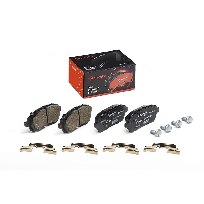 BREMBO XTRA Low-Met Front Disc Brake Pad Set - P24072X
