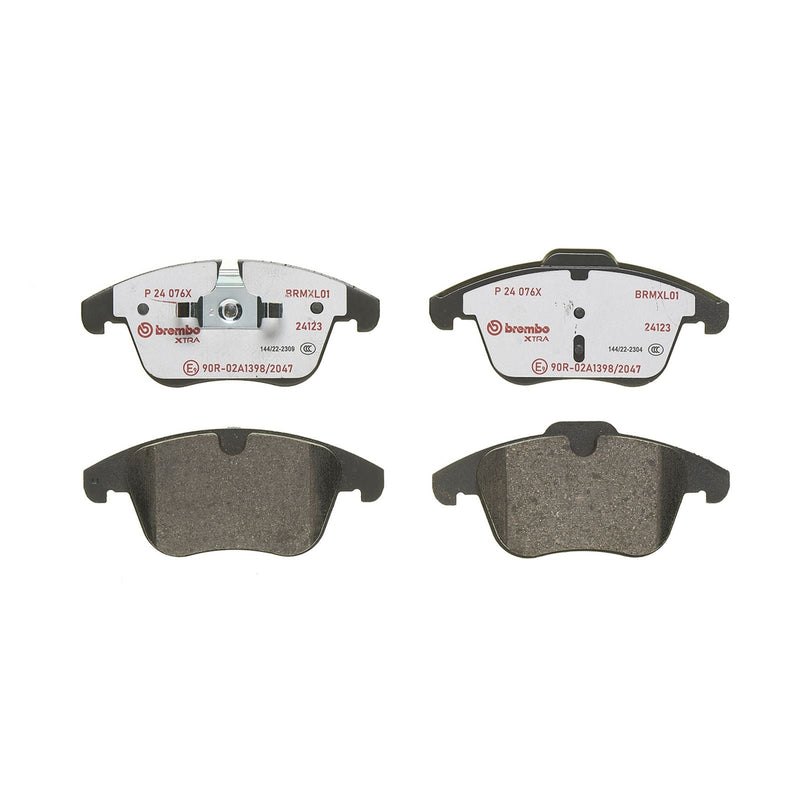 BREMBO XTRA Low-Met Front Disc Brake Pad Set - P24076X
