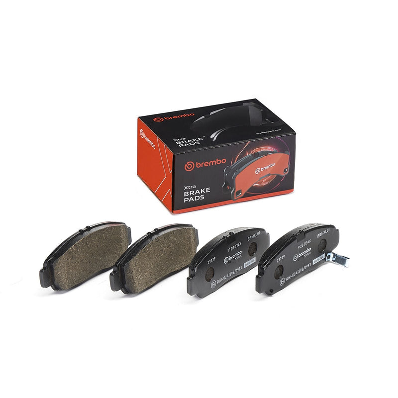BREMBO XTRA Low-Met Front Disc Brake Pad Set - P28034X