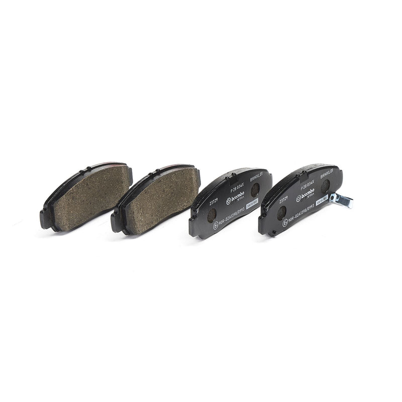 BREMBO XTRA Low-Met Front Disc Brake Pad Set - P28034X