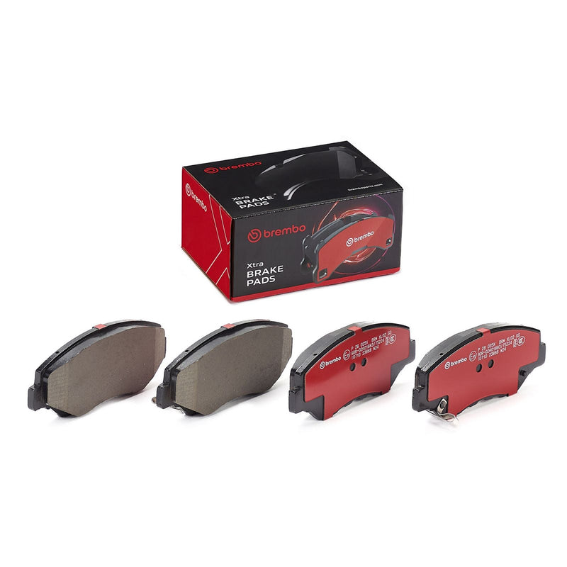 BREMBO XTRA Low-Met Front Disc Brake Pad Set - P28035X