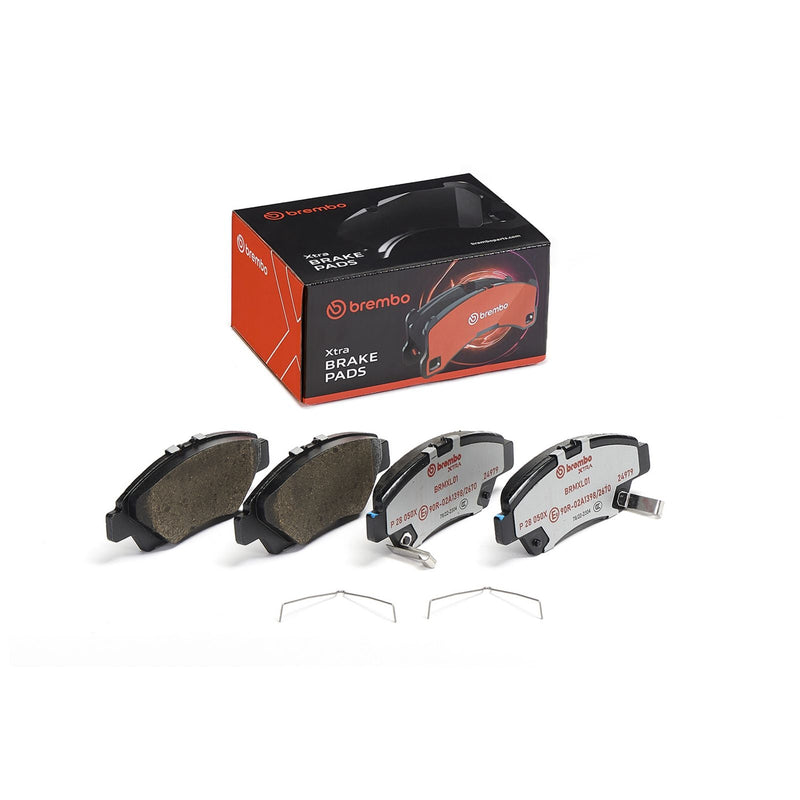 BREMBO XTRA Low-Met Front Disc Brake Pad Set - P28050X