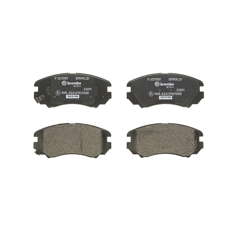 BREMBO XTRA Low-Met Front Disc Brake Pad Set - P30018X