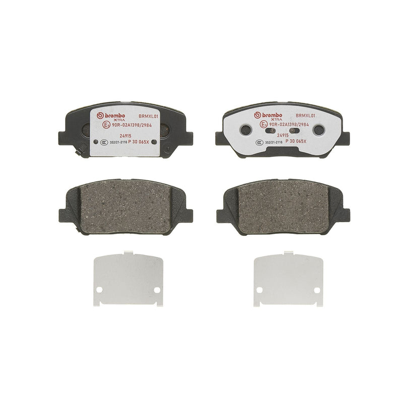 BREMBO XTRA Low-Met Front Disc Brake Pad Set - P30065X