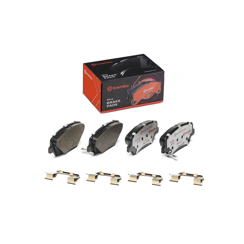 BREMBO XTRA Low-Met Front Disc Brake Pad Set - P30070X