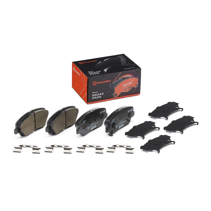 BREMBO XTRA Low-Met Front Disc Brake Pad Set - P30073X