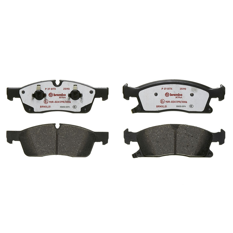 BREMBO XTRA Low-Met Front Disc Brake Pad Set - P37017X