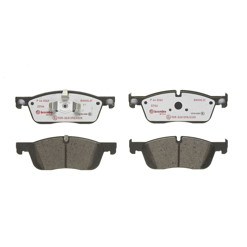 BREMBO XTRA Low-Met Front Disc Brake Pad Set - P44026X