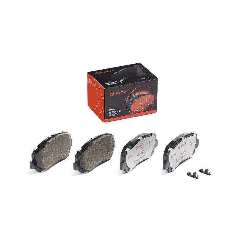 BREMBO XTRA Low-Met Front Disc Brake Pad Set - P49045X