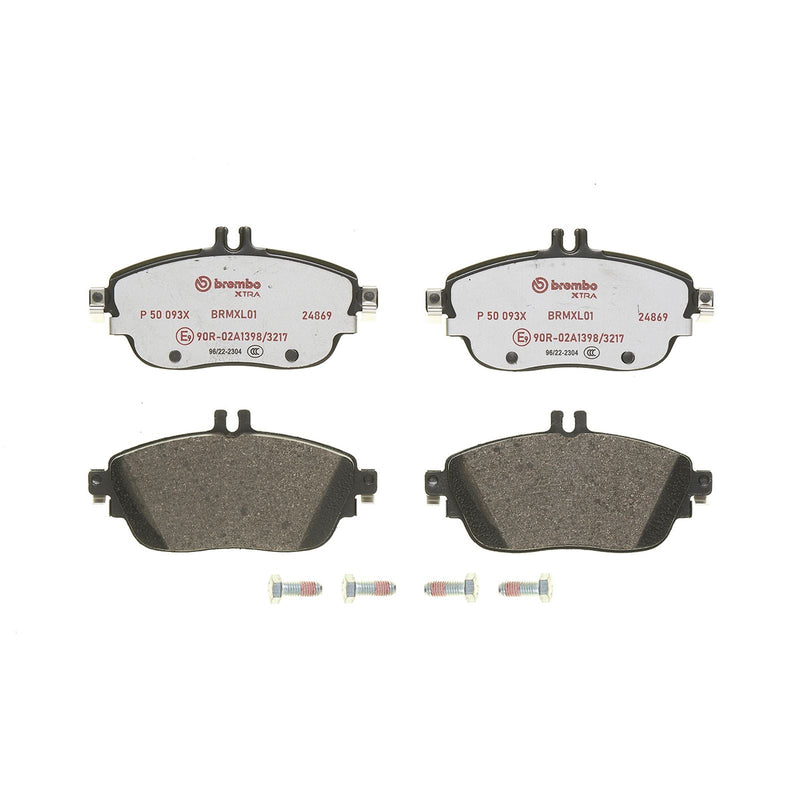 BREMBO XTRA Low-Met Front Disc Brake Pad Set - P50093X