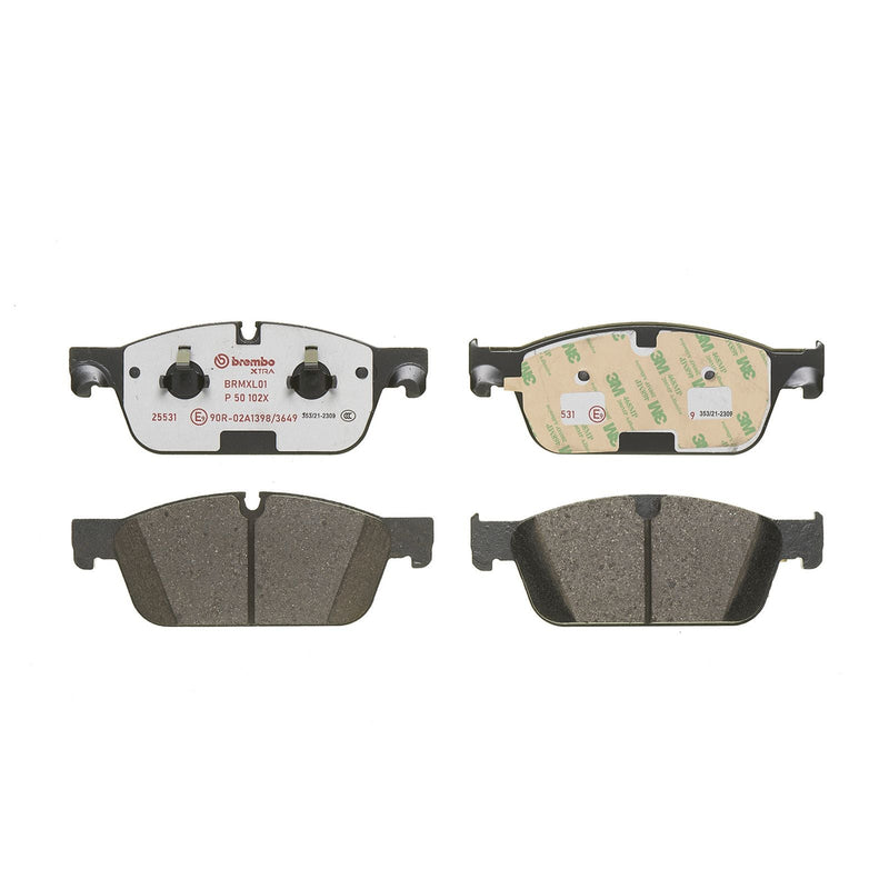 BREMBO XTRA Low-Met Front Disc Brake Pad Set - P50102X