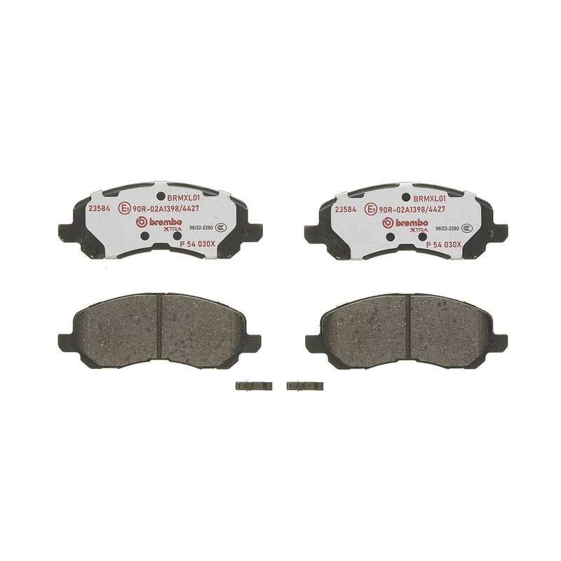 BREMBO XTRA Low-Met Front Disc Brake Pad Set - P54030X