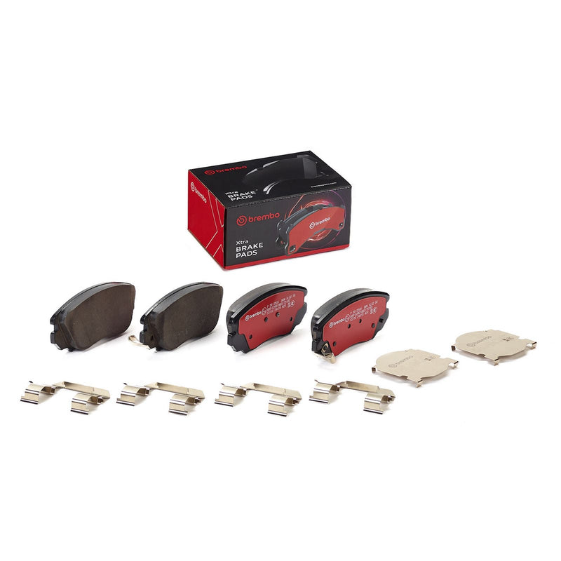 BREMBO XTRA Low-Met Front Disc Brake Pad Set - P59054X