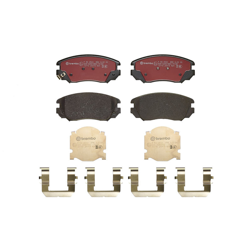 BREMBO XTRA Low-Met Front Disc Brake Pad Set - P59054X