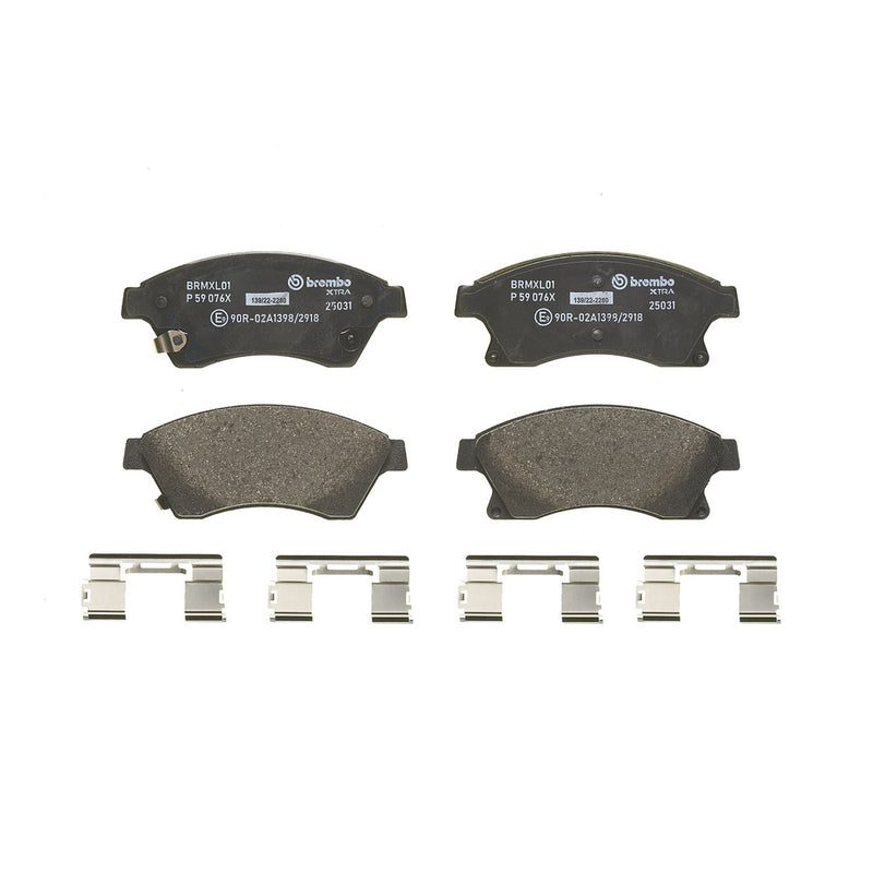 BREMBO XTRA Low-Met Front Disc Brake Pad Set - P59076X