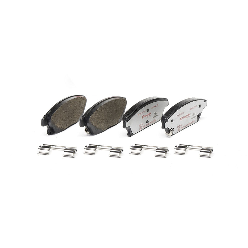 BREMBO XTRA Low-Met Front Disc Brake Pad Set - P59077X