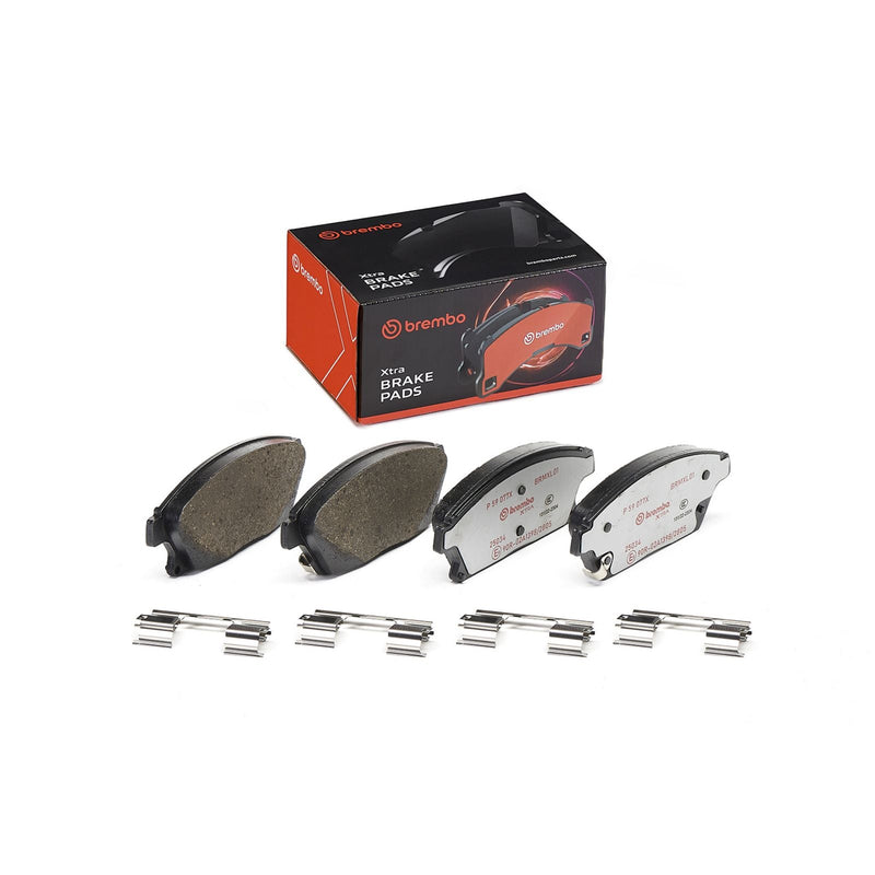 BREMBO XTRA Low-Met Front Disc Brake Pad Set - P59077X