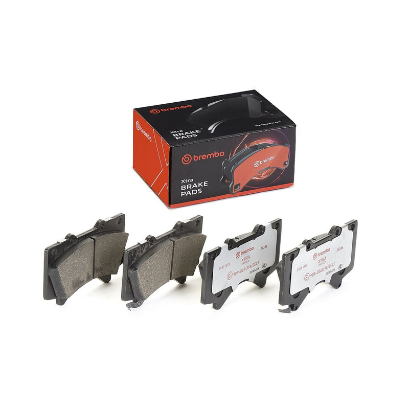 BREMBO XTRA Low-Met Front Disc Brake Pad Set - P83107X