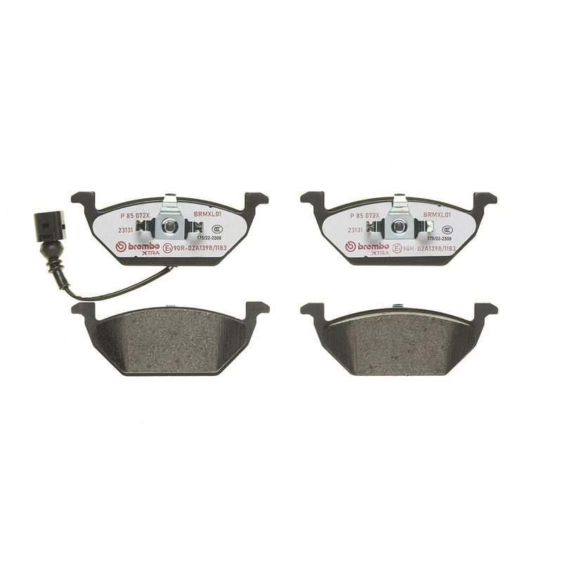 BREMBO XTRA Low-Met Front Disc Brake Pad Set - P85072X