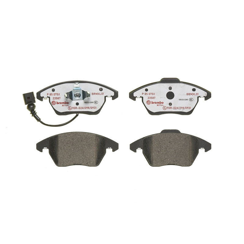 BREMBO XTRA Low-Met Front Disc Brake Pad Set - P85075X