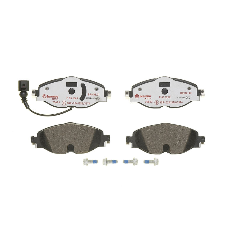 BREMBO XTRA Low-Met Front Disc Brake Pad Set - P85126X
