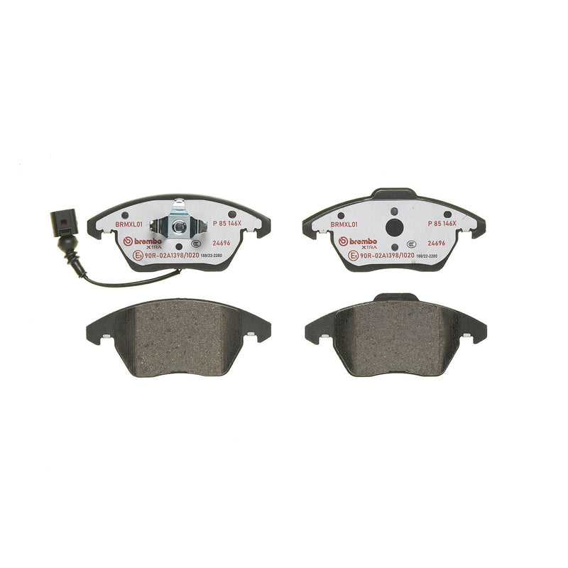 BREMBO XTRA Low-Met Front Disc Brake Pad Set - P85146X