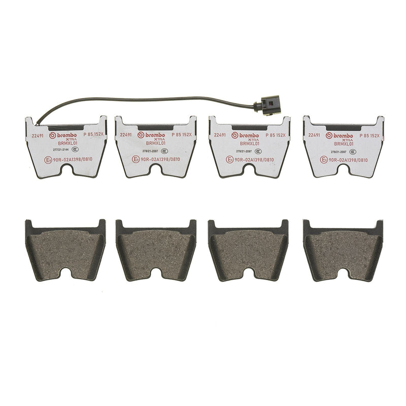 BREMBO XTRA Low-Met Front Disc Brake Pad Set - P85152X