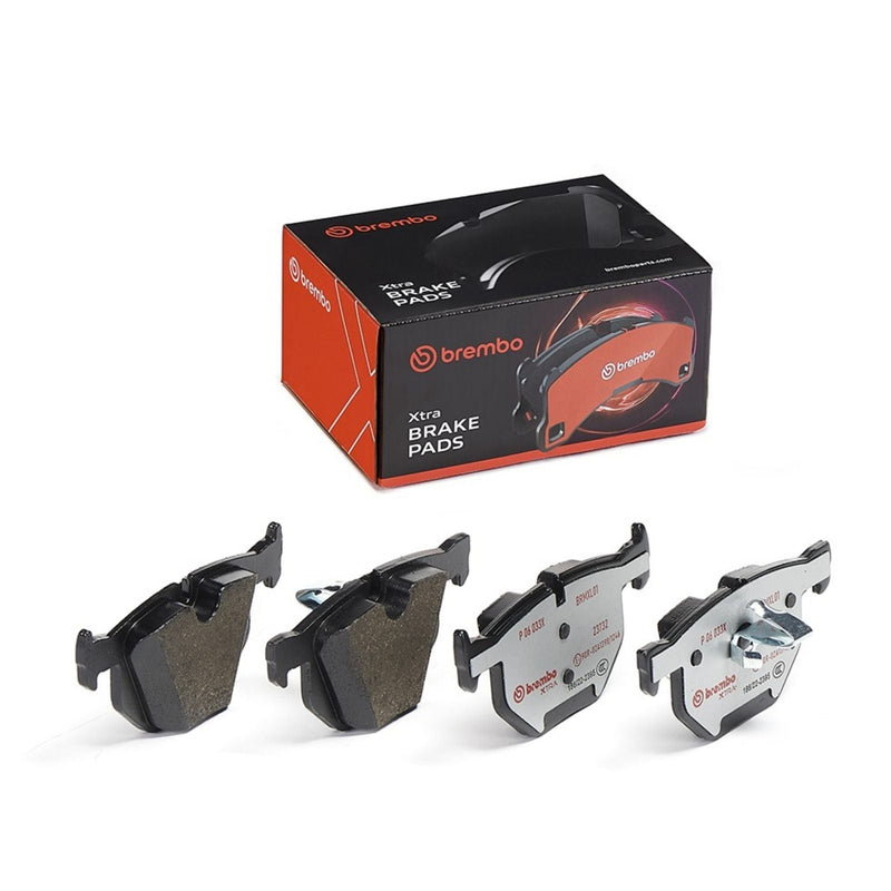 BREMBO XTRA Low-Met Rear Disc Brake Pad Set - P06033X