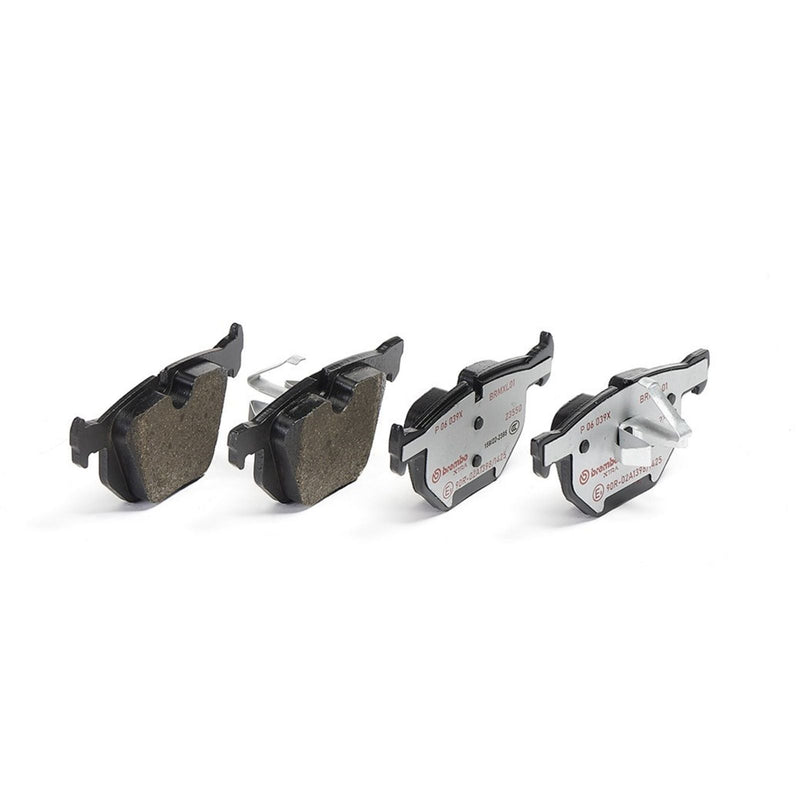 BREMBO XTRA Low-Met Rear Disc Brake Pad Set - P06039X