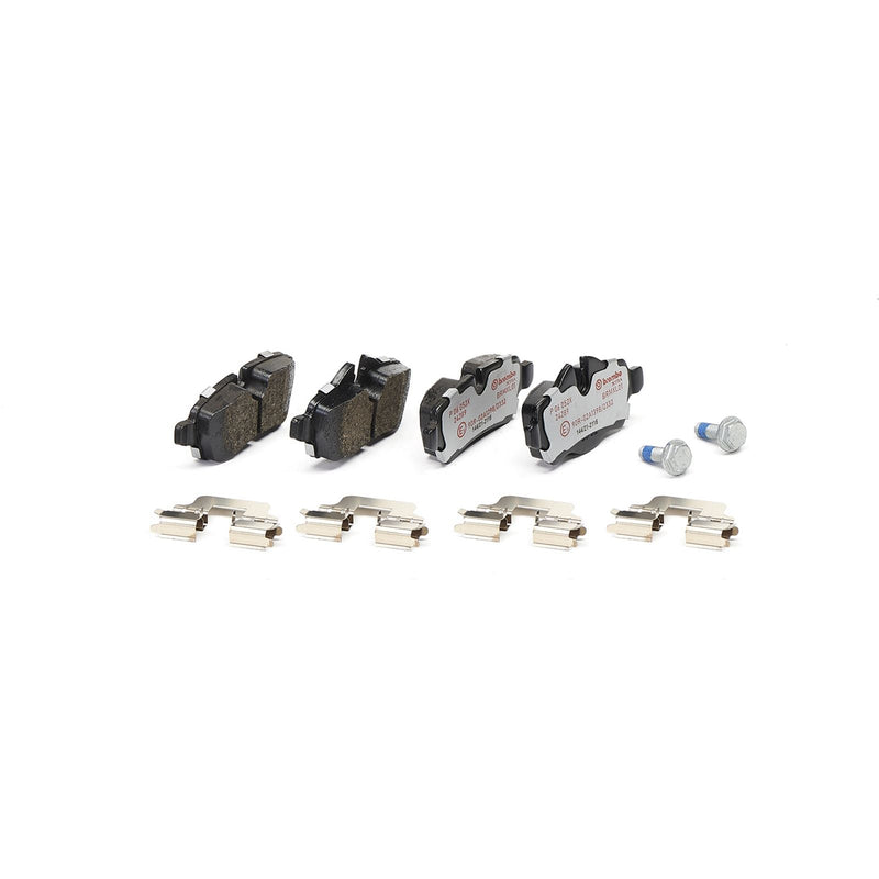 BREMBO XTRA Low-Met Rear Disc Brake Pad Set - P06052X