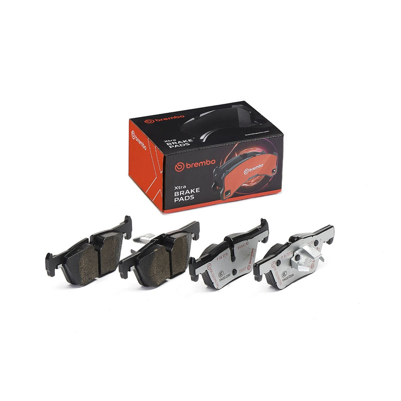 BREMBO XTRA Low-Met Rear Disc Brake Pad Set - P06071X