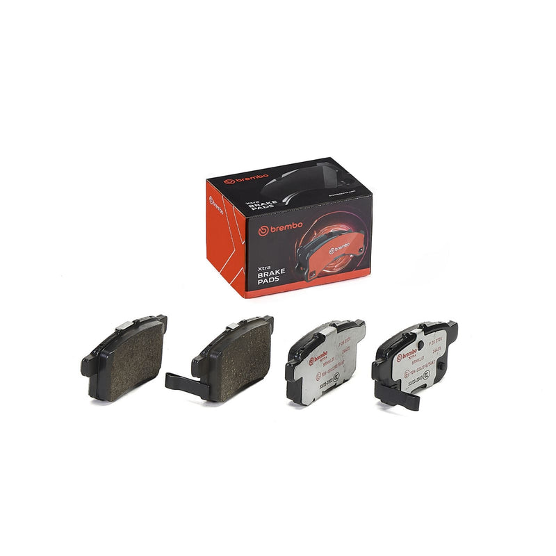 BREMBO XTRA Low-Met Rear Disc Brake Pad Set - P28072X