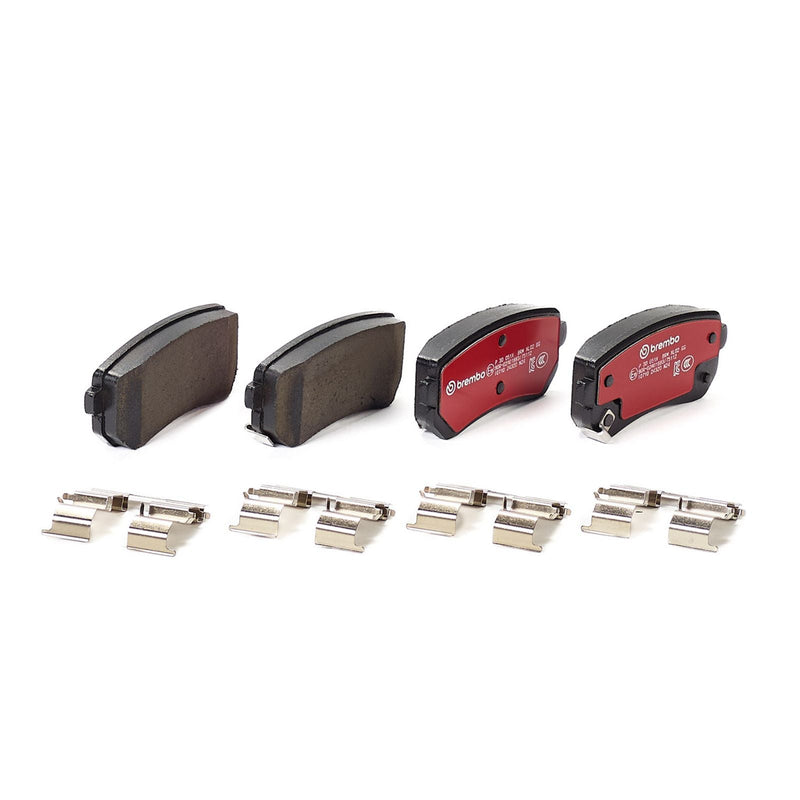 BREMBO XTRA Low-Met Rear Disc Brake Pad Set - P30051X