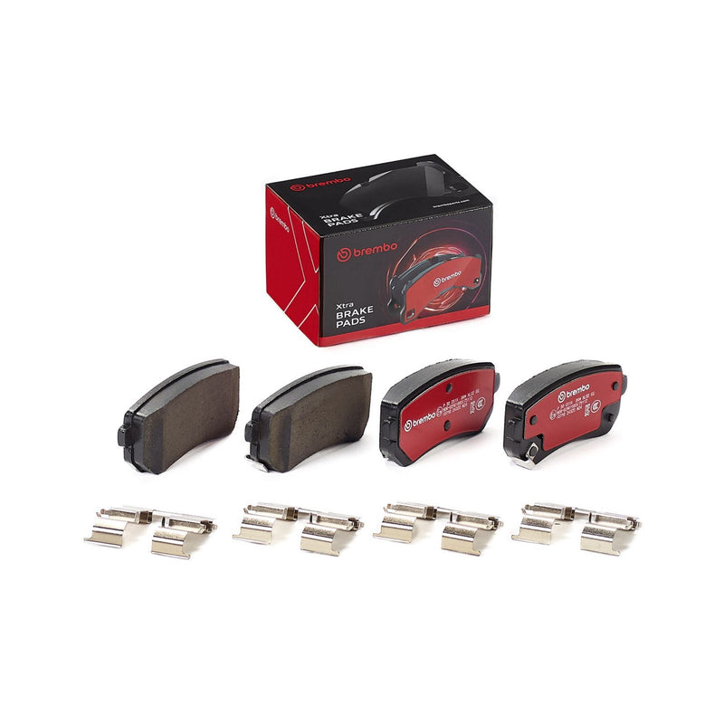 BREMBO XTRA Low-Met Rear Disc Brake Pad Set - P30051X